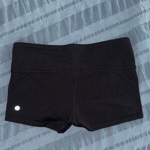 lululemon athletica Women's Classic Black Athletic Shorts